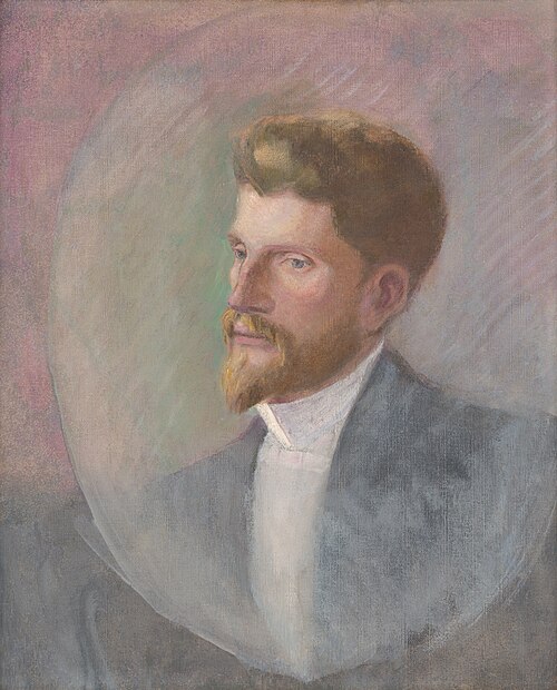 Study of a Pale Man in a White Shirt, 1895, László Mednyánszky