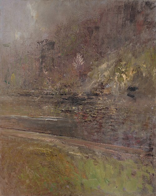 Fragment of a Landscape, 1880, László Mednyánszky