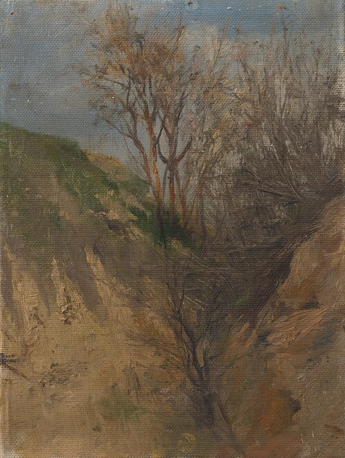 Ditch, 1890, László Mednyánszky