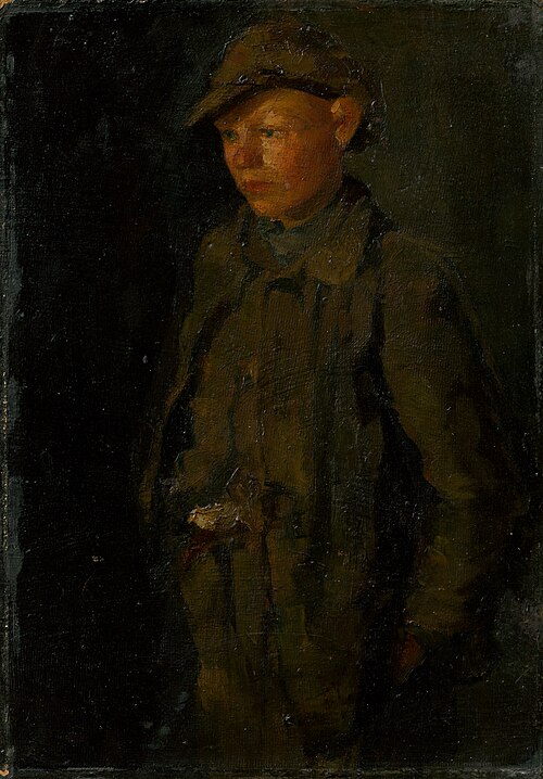 Standing Boy, 1889, László Mednyánszky