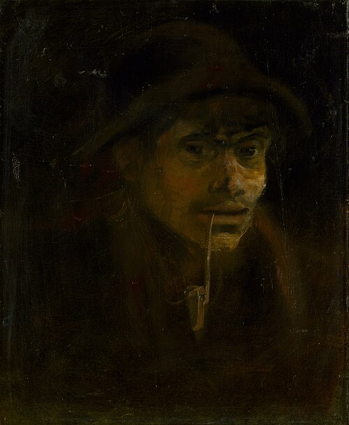 Tramp with a Pipe, 1880, László Mednyánszky