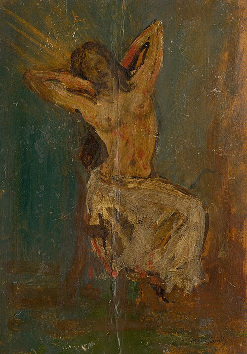 Nude, 1880, László Mednyánszky