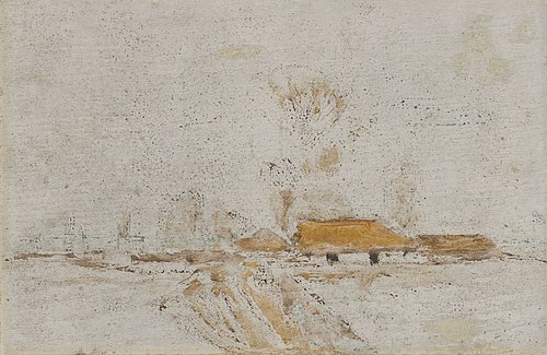 White Hamlet, 1890, László Mednyánszky