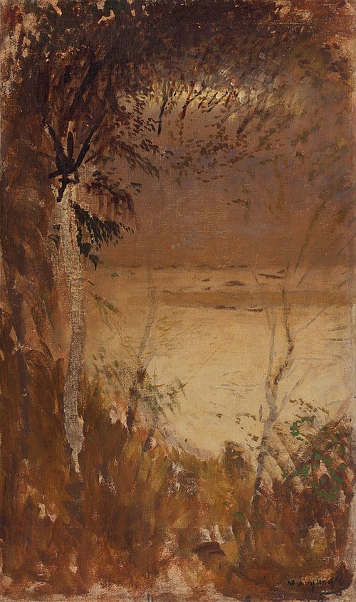 Autumn Mood, 1890, László Mednyánszky