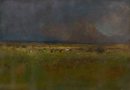 The Tatras before a Storm, 1890, László Mednyánszky