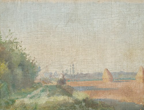 Study of Summer Landscape, 1890, László Mednyánszky