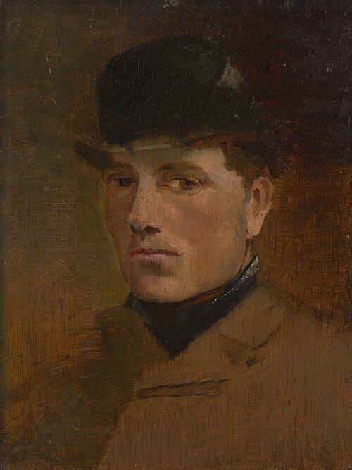 Head of a Man, 1880, László Mednyánszky