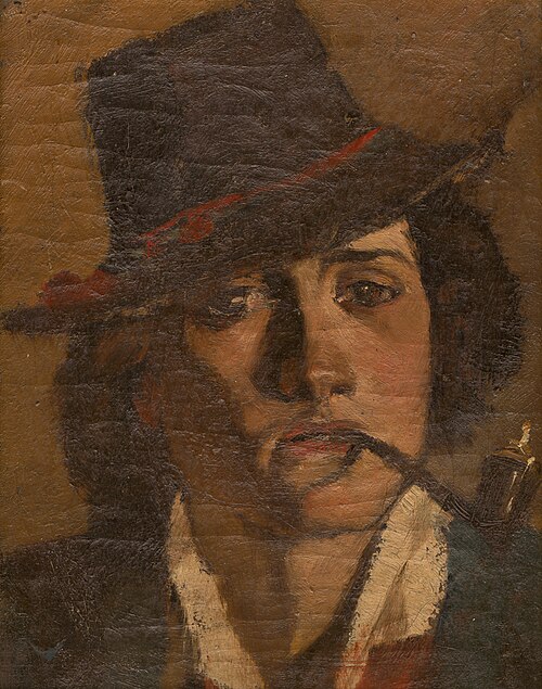 Head of a Groom, 1900, László Mednyánszky