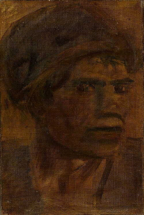 Head of a Prisoner (Head of a Balkan Man), 1905, László Mednyánszky
