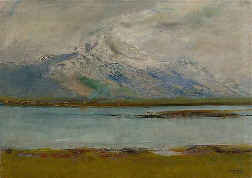 Tatra Mountain Landscape, 1890, László Mednyánszky