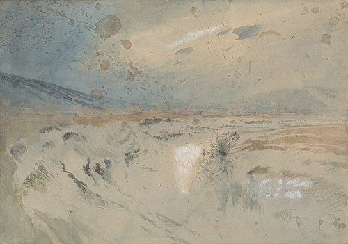 Krajinársky motív zo Spiša, 1872, László Mednyánszky
