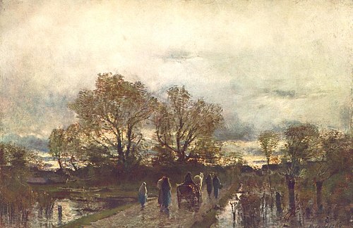 Landscape with Swamp, 1880, László Mednyánszky