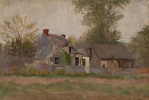 Samota v lese, 1865, László Mednyánszky