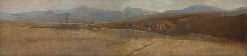 Veľká jesenná považská krajina, 1880, László Mednyánszky