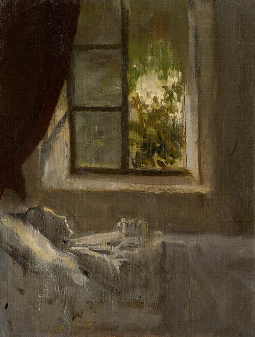 Umierajúci, 1885, László Mednyánszky
