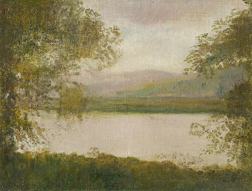 Rieka Poprad, 1865, László Mednyánszky