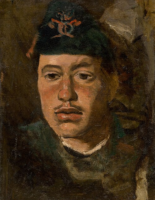 Vidiečan v kroji, 1880, László Mednyánszky