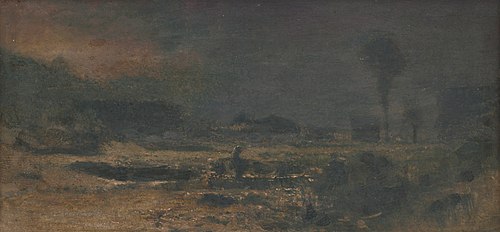 Krajinka, 1887, László Mednyánszky