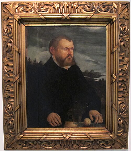 Portrait d’homme, 1550, Christoph Amberger