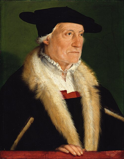 The Cosmographer Sebastien Münster, 1552, Christoph Amberger
