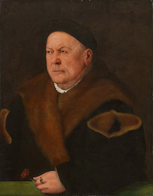Der Augsburger Patrizier Ulrich Sulzer (1463-1545), 1538, Christoph Amberger