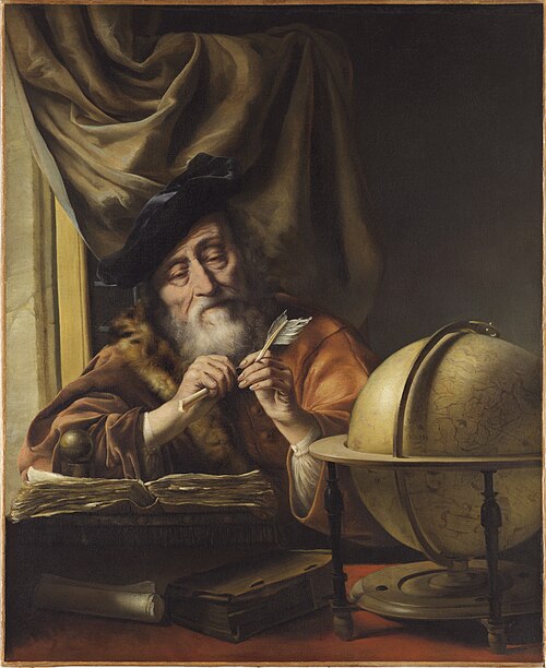 Scholar in His Study, 1668, Godfrey Kneller