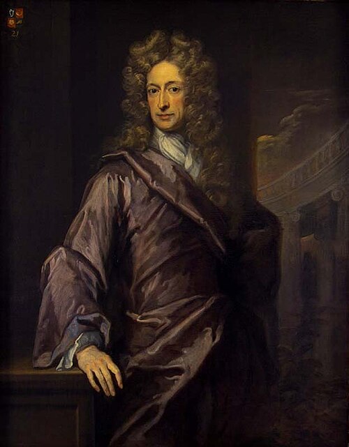 Portrait of Johan Hulft, 1697, Godfrey Kneller
