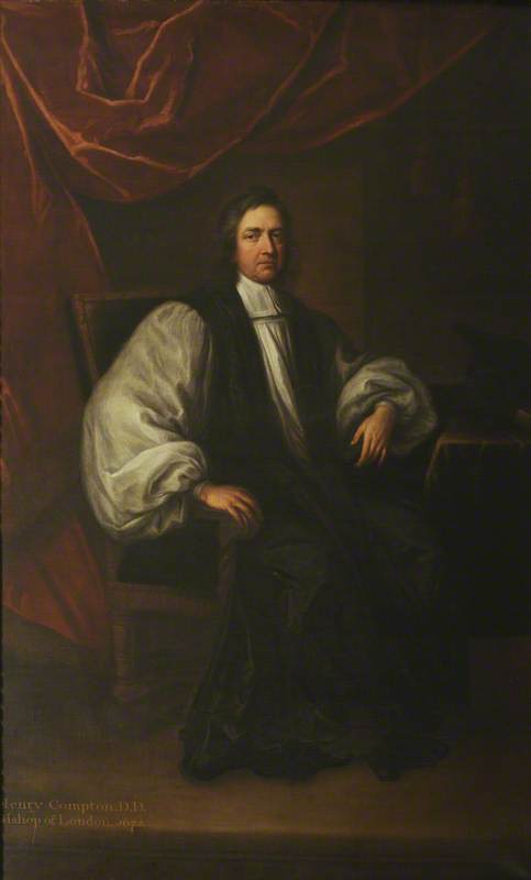 Henry Compton (1632–1713), Bishop of London, 1675, Godfrey Kneller