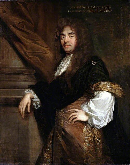 Sir Joseph Williamson (1633–1701), 1684, Godfrey Kneller