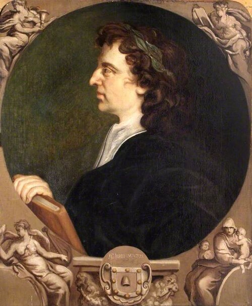 John Milton (1608–1674), 1690, Godfrey Kneller
