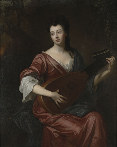 Mrs Arabella Hunt (1662–1705), Playing a Lute, 1692, Godfrey Kneller
