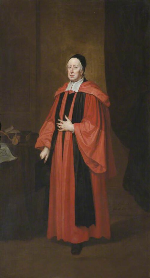 Reverend John Wallis (1616–1703), DD, 1701, Godfrey Kneller