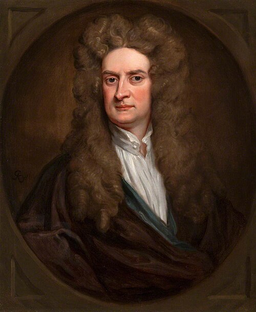 Sir Isaac Newton (1642–1727), 1702, Godfrey Kneller