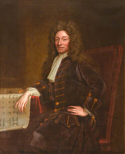 Sir Christopher Wren (1632–1723), , Godfrey Kneller
