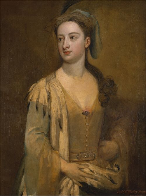 Lady Mary Wortley Montagu, 1720, Godfrey Kneller