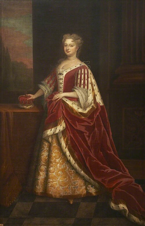 Caroline Wilhelmina of Brandenburg-Ansbach (1683–1737) (copy after an original of 1716), 1730, Godfrey Kneller