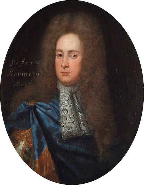 Sir John Robinson (1615–1680), Bt, Lieutenant of the Tower (1660–1679), 1865, Godfrey Kneller