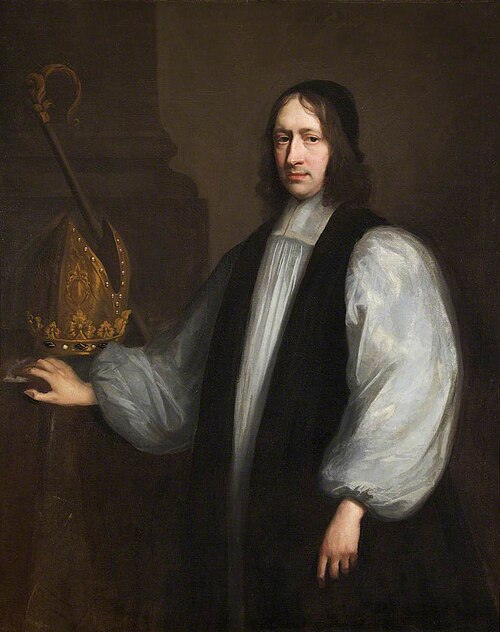 Nathaniel Crewe (1633–1722), Baron Crewe, Rector (1668–1674), in Bishop's Robes, , Godfrey Kneller