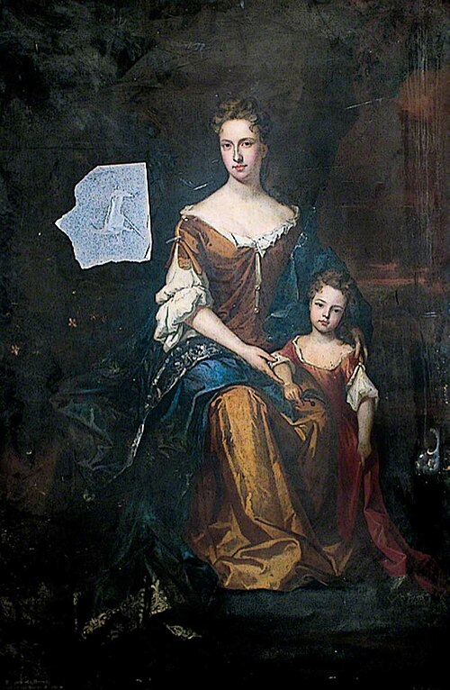 Margaretta Marsham, née Bosville (d.1710), , Godfrey Kneller