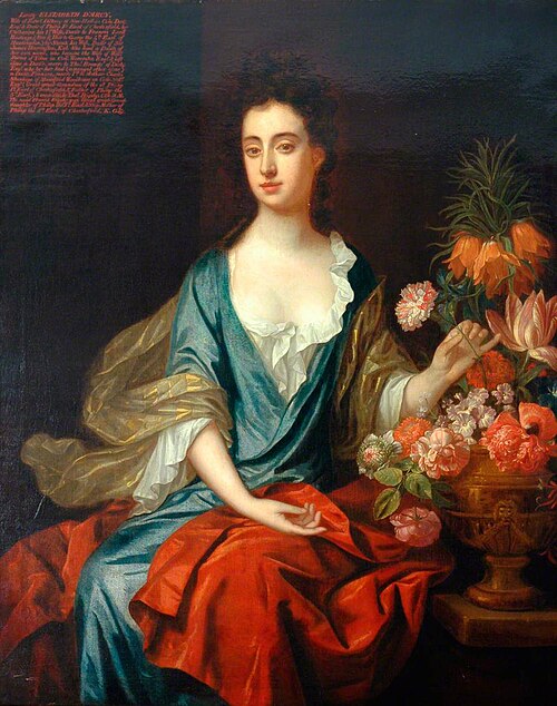 Lady Elizabeth D'Arcy, 1700, Godfrey Kneller
