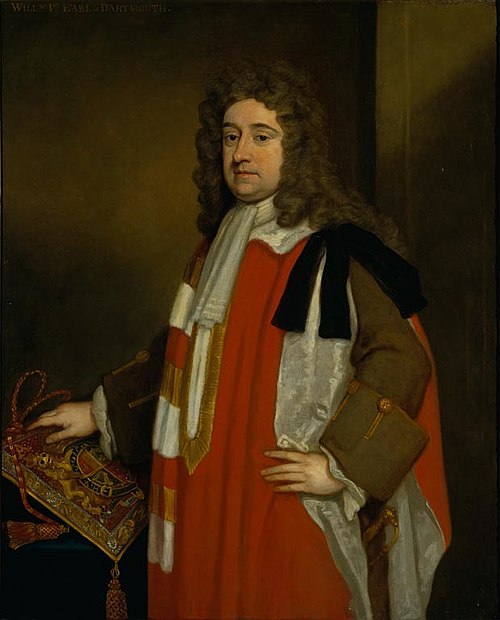 William Legge, 1st Earl of Dartmouth (1672–1750), Lord Privy Seal, 1750, Godfrey Kneller