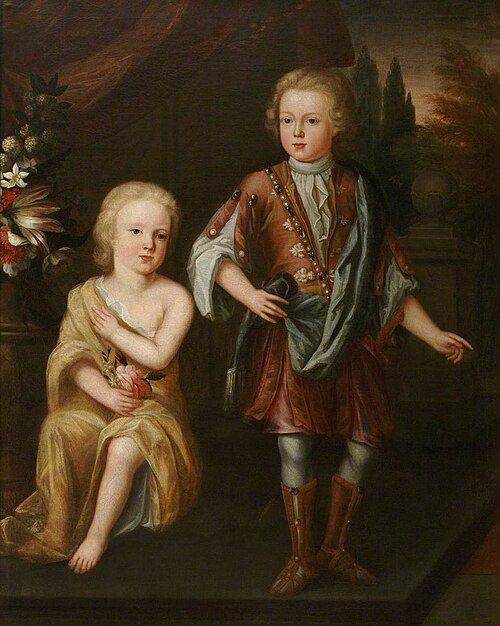 Thomas and Edward Greene as Children, , Godfrey Kneller