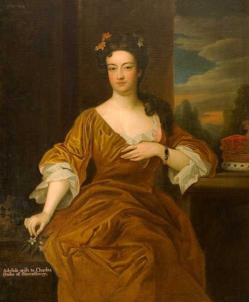 Adelhida, Duchess of Shrewsbury (1665–1726), , Godfrey Kneller
