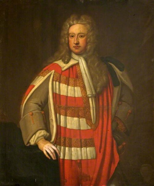 Henry St John (1678–1751), 1st Viscount Bolingbroke, in Peers' Robes, , Godfrey Kneller