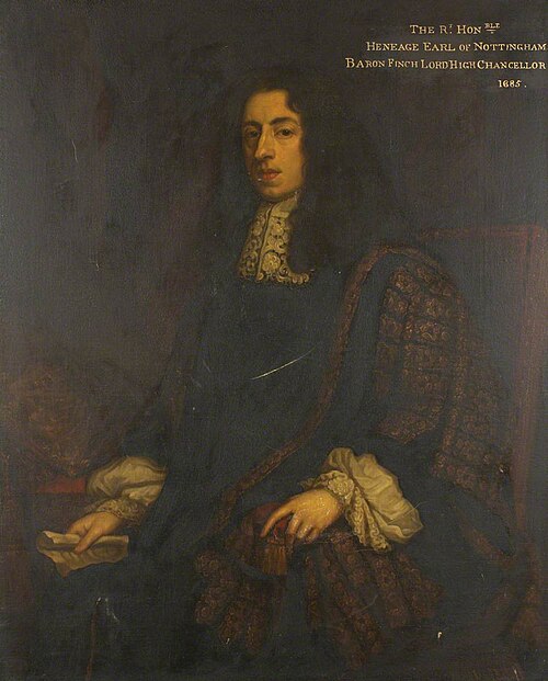 Heneage Finch (1621–1682), Earl of Nottingham, , Godfrey Kneller