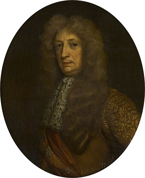 Colonel the Hon. John Russell (d.1681), Third Son of the 4th Earl of Bedford, , Godfrey Kneller