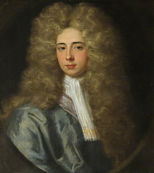 Portrait of a Gentleman (known as Sir John Cutts of Childerley), , Godfrey Kneller