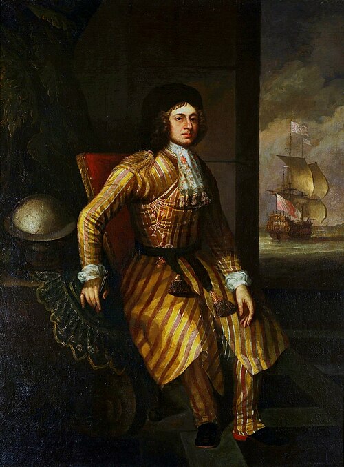 Portrait of a traveller., 1650, Godfrey Kneller
