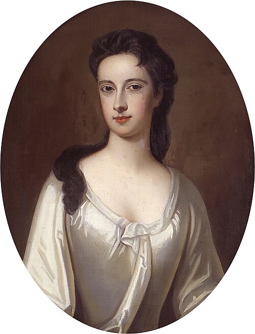 Porträt der Charlotte (1677-1715), Gräfin von Nassau-Odijk, 1707, Godfrey Kneller