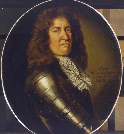 Admiral Sir Thomas Allin, 1680, Godfrey Kneller